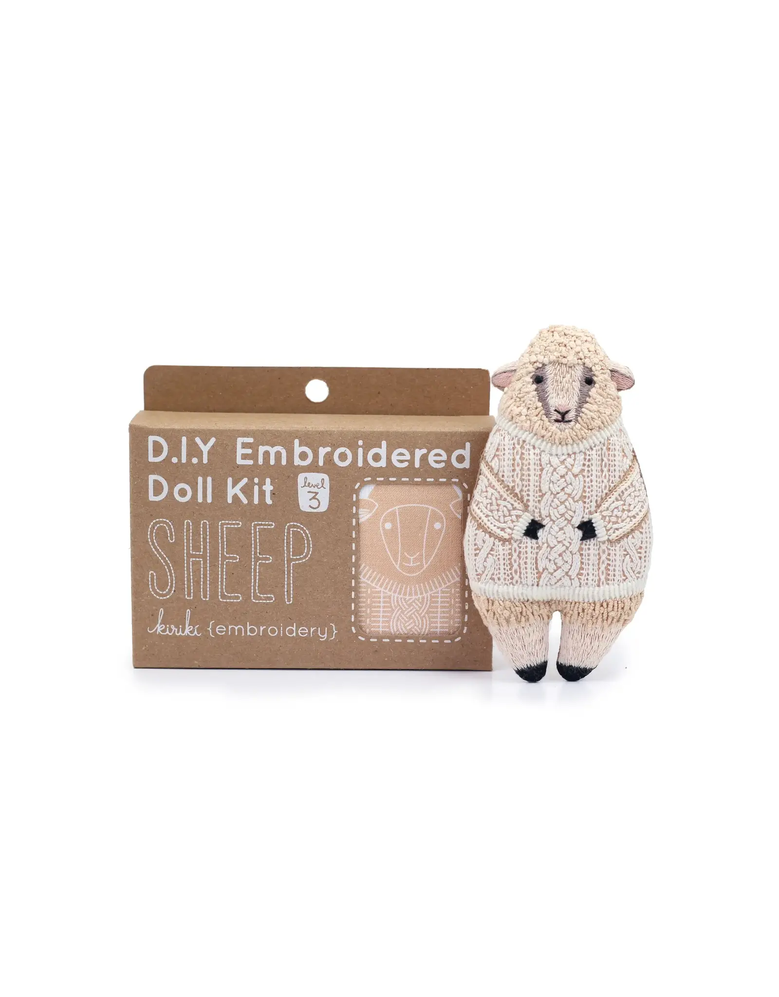 Kiriki Press Sheep - Embroidery Kit - Kiriki Press