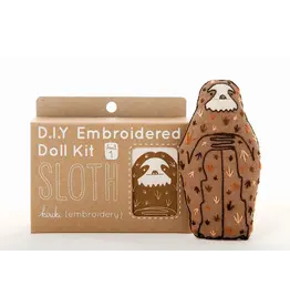 Kiriki Press Sloth - Embroidery Kit - Kiriki Press