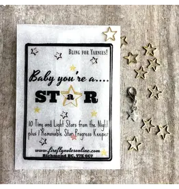 Firefly Notes Star Stitch Markers - Ring- Firefly Notes