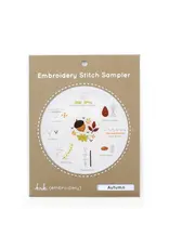 Kiriki Press Embroidery Stitch Sampler - Autumn - Kiriki Press
