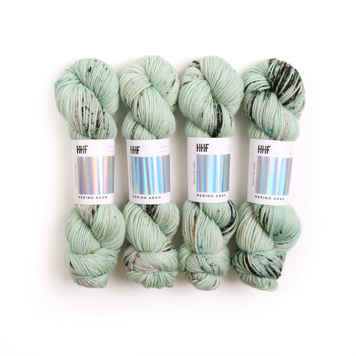 New color Pond Life Merino Aran Hedgehog