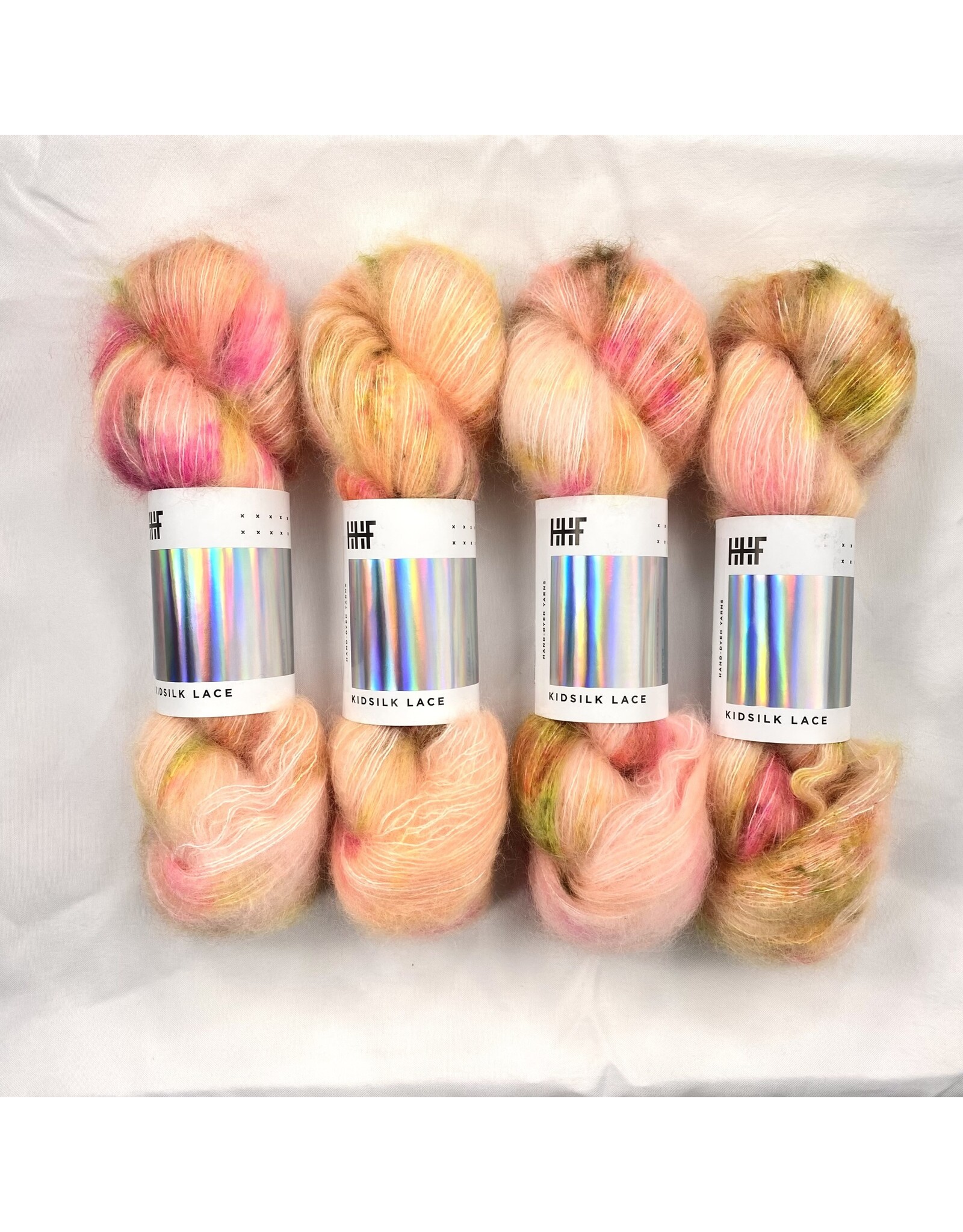 Hedgehog Fibres Peachy Keen - Kidsilk Lace - Hedgehog