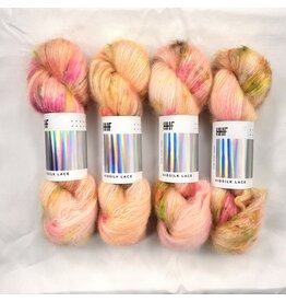 Hedgehog Fibres Peachy Keen - Kidsilk Lace - Hedgehog