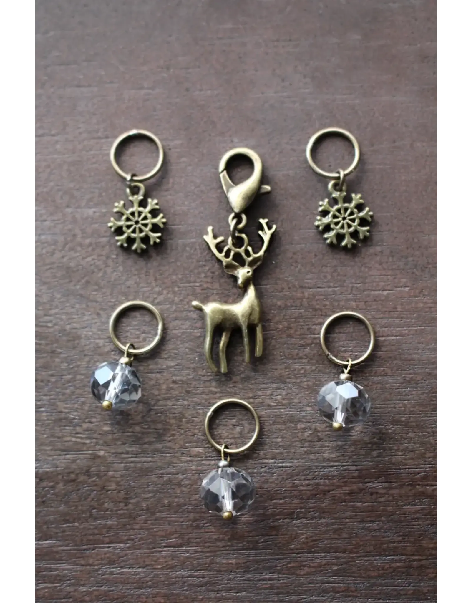 NNK Press Winter Forest Stitch Markers - NNK Press