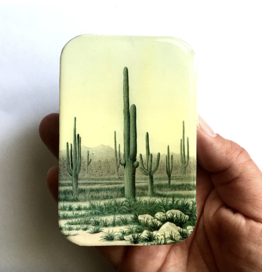 Firefly Notes Desert Cactus notions tin - Large - Firefly Notes