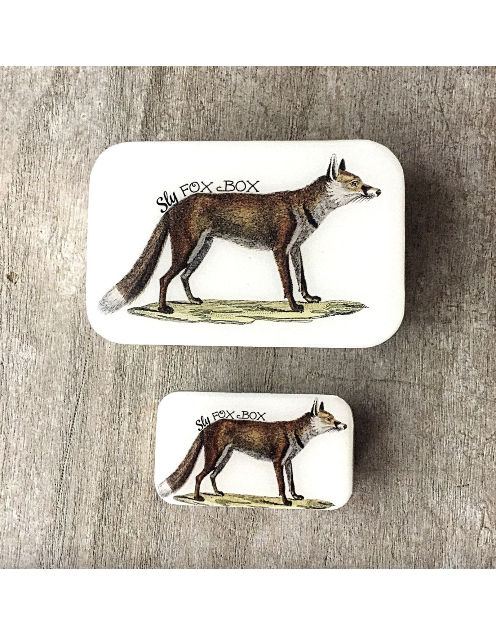 Firefly Notes Sly Fox notions tin - Large - Firefly Notes Tins