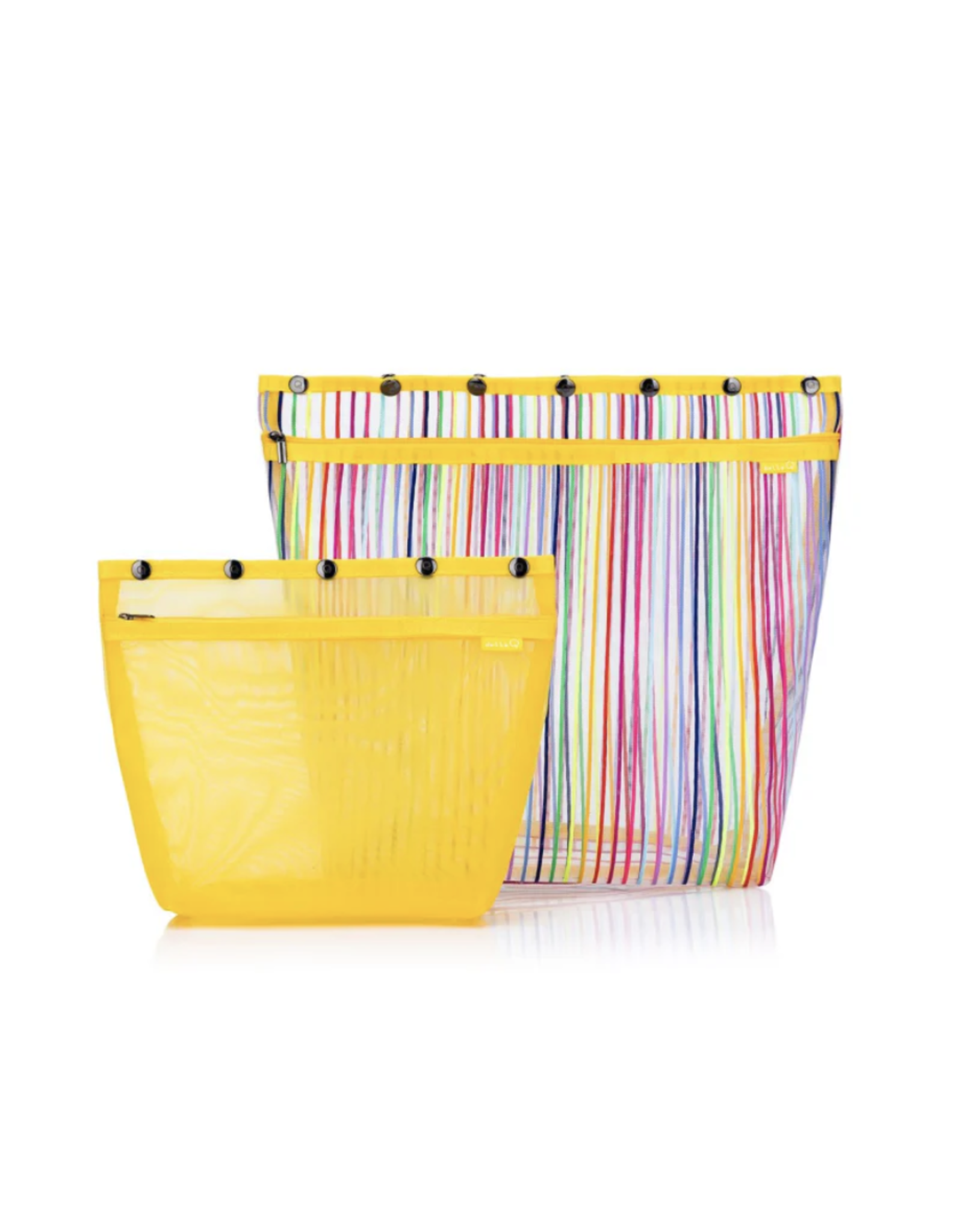 Della Q Della Q - Standing Oh Snap L/XL - Yellow Rainbow