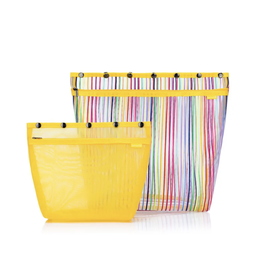 Della Q Della Q - Standing Oh Snap L/XL - Yellow Rainbow