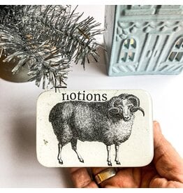 Firefly Notes Ram notions tin - Large - Firefly Notes Tins