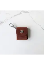 Thread and Maple Leather Stitch Markers Case - Whiskey - Thread and Maple