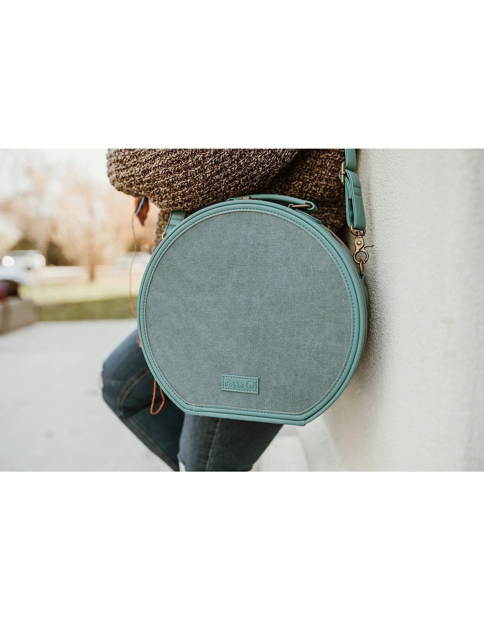 Della Q Della Q - Maker's Hat Box - Teal