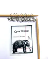 Firefly Notes Elephant stitch markers - Ring- Firefly Notes