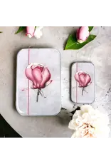 Firefly Notes Pink Magnolia notions tin - Large - Firefly Notes Tins