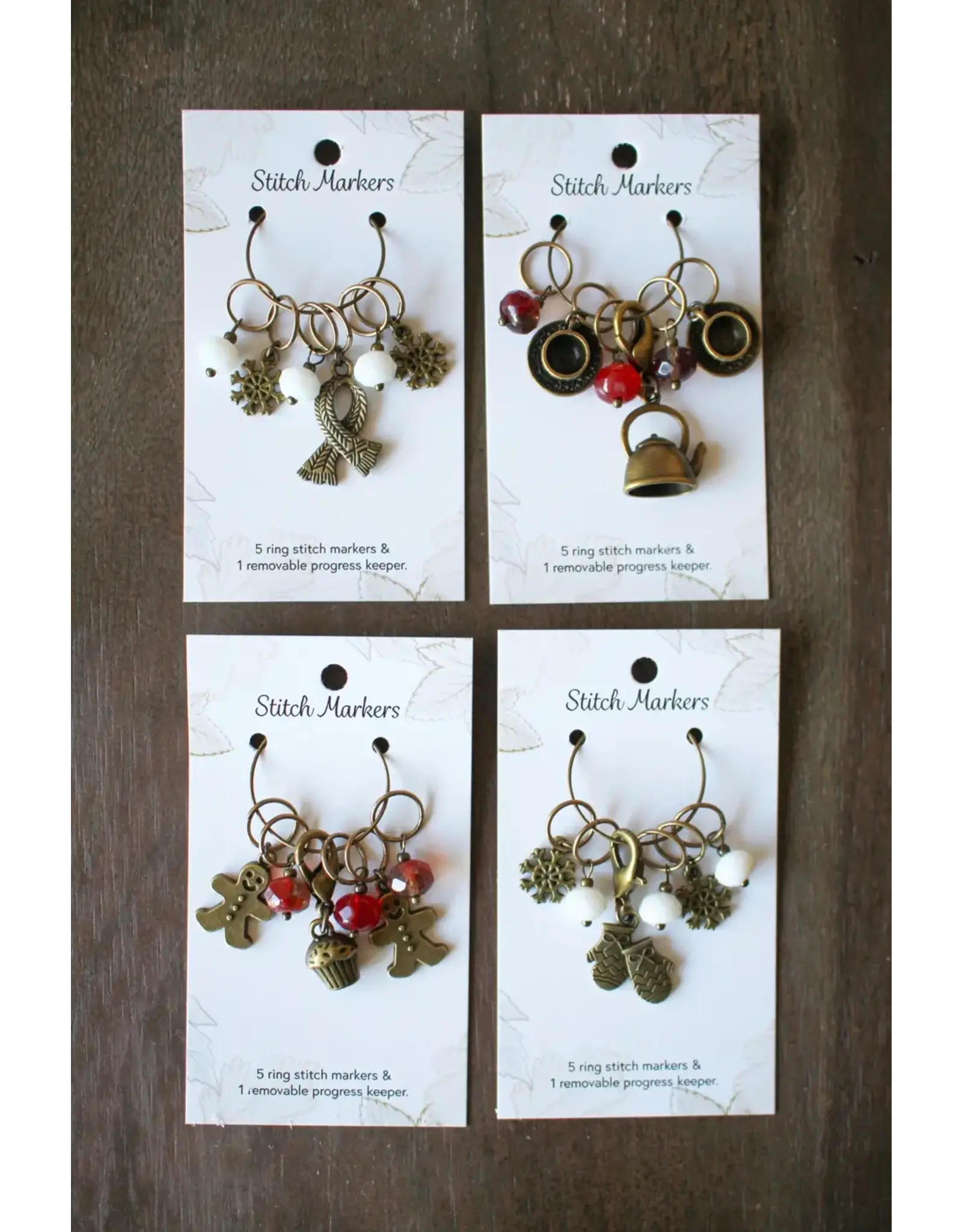 NNK Press Cozy Winter Stitch Markers - NNK Press
