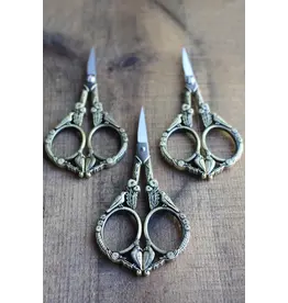 NNK Press Feathered Friends Scissors - Antique Gold - NNK Press