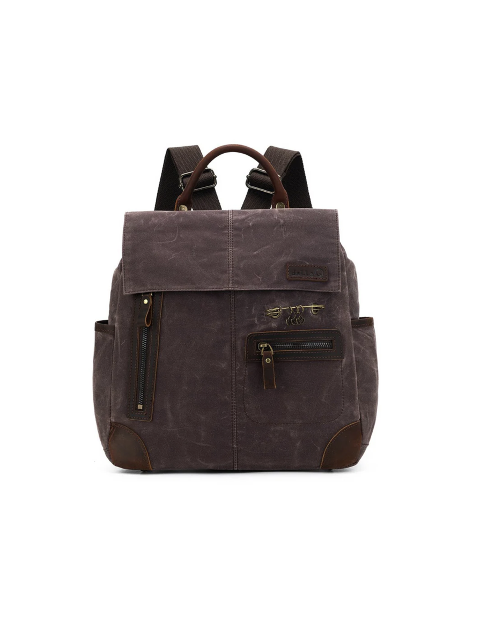 Della Q Della Q - Maker's Midi Backpack - Cocoa