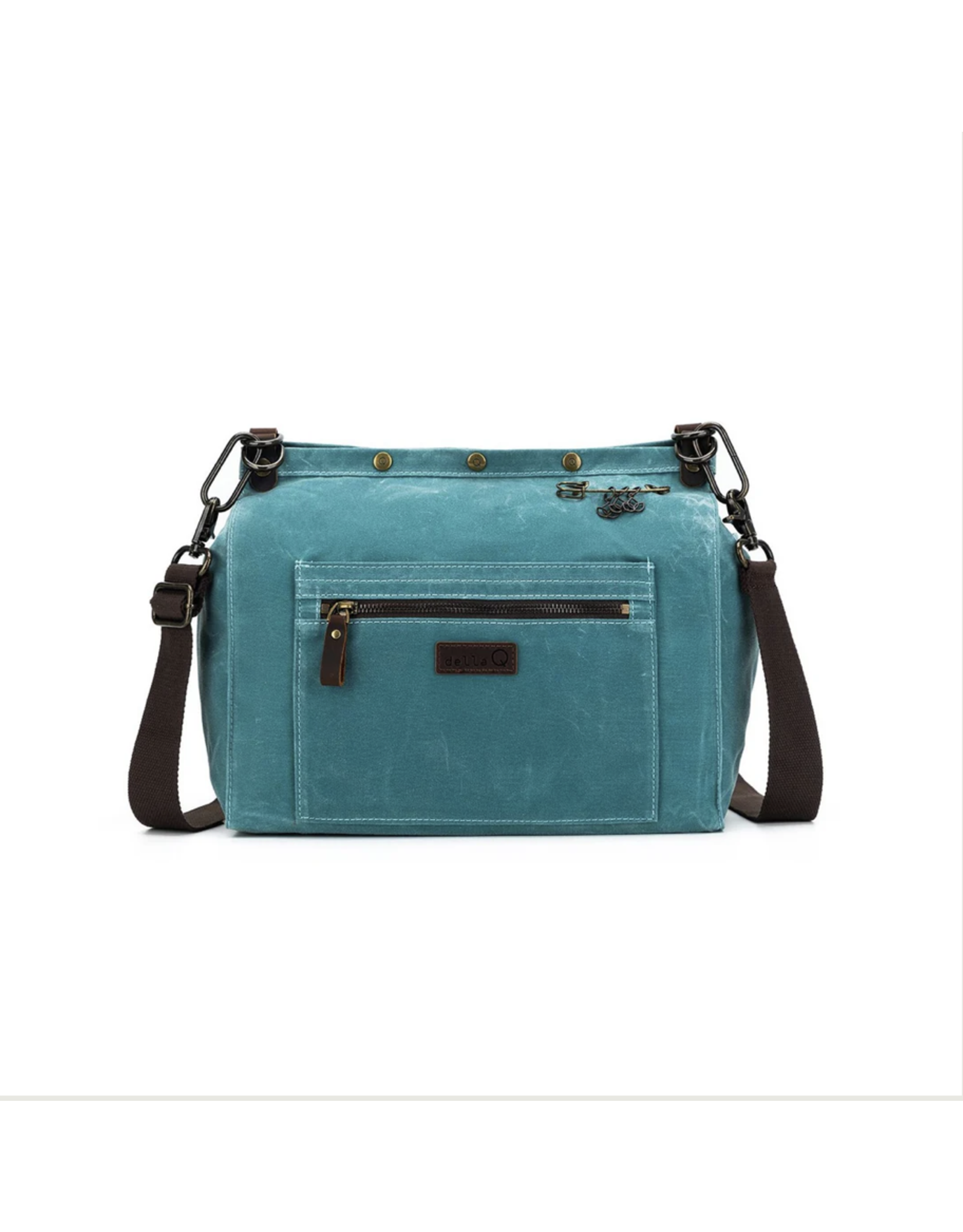 Della Q Della Q - Maker's Canvas Rucksack - Teal