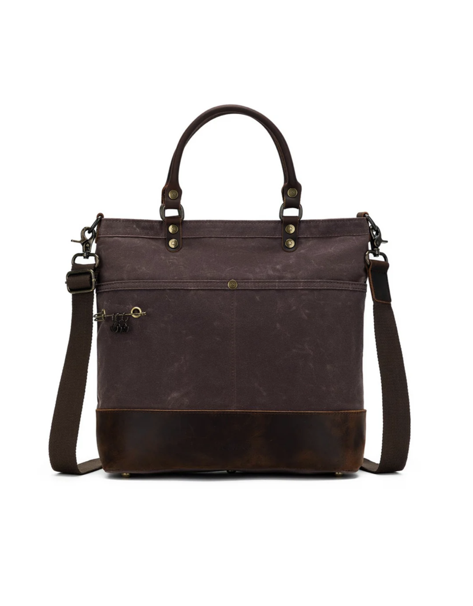 Della Q Della Q - Maker's Canvas Tote - Cocoa