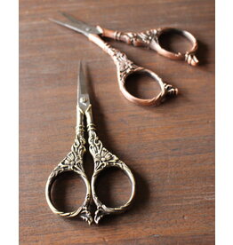NNK Press Botanical Garden Scissors - Antique Gold - NNK Press