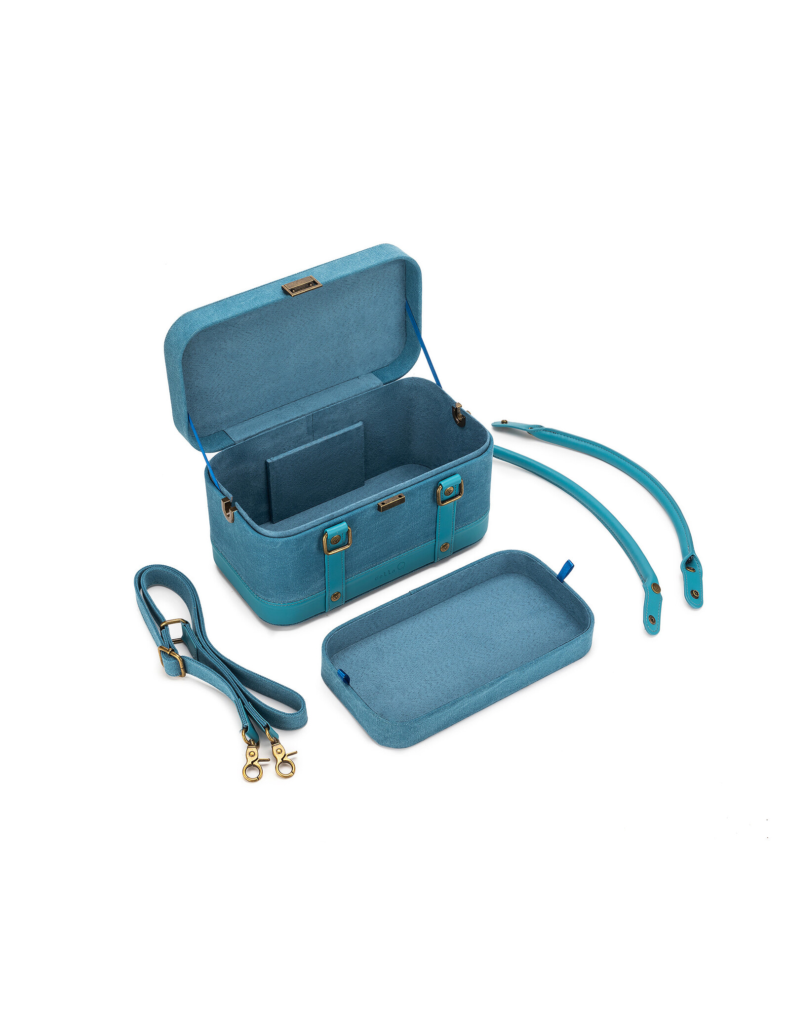Della Q PREORDER Della Q - Maker's Train Case - Teal