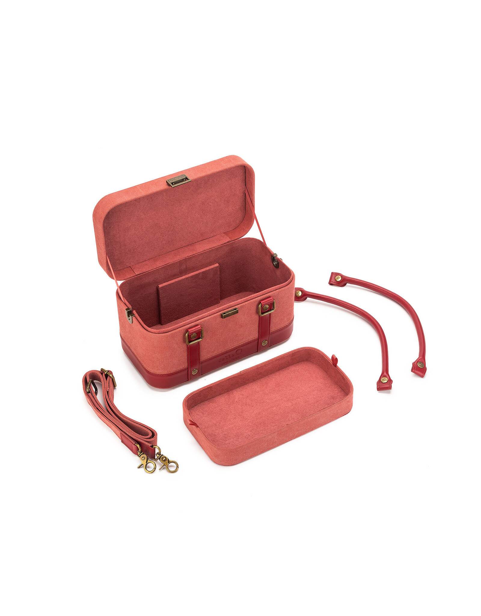 Della Q PREORDER Della Q - Maker's Train Case - Maroon