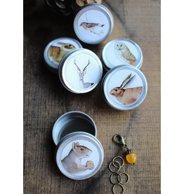 NNK Press Forest Friends Squirrel Mini Marker Tin - NNK Press