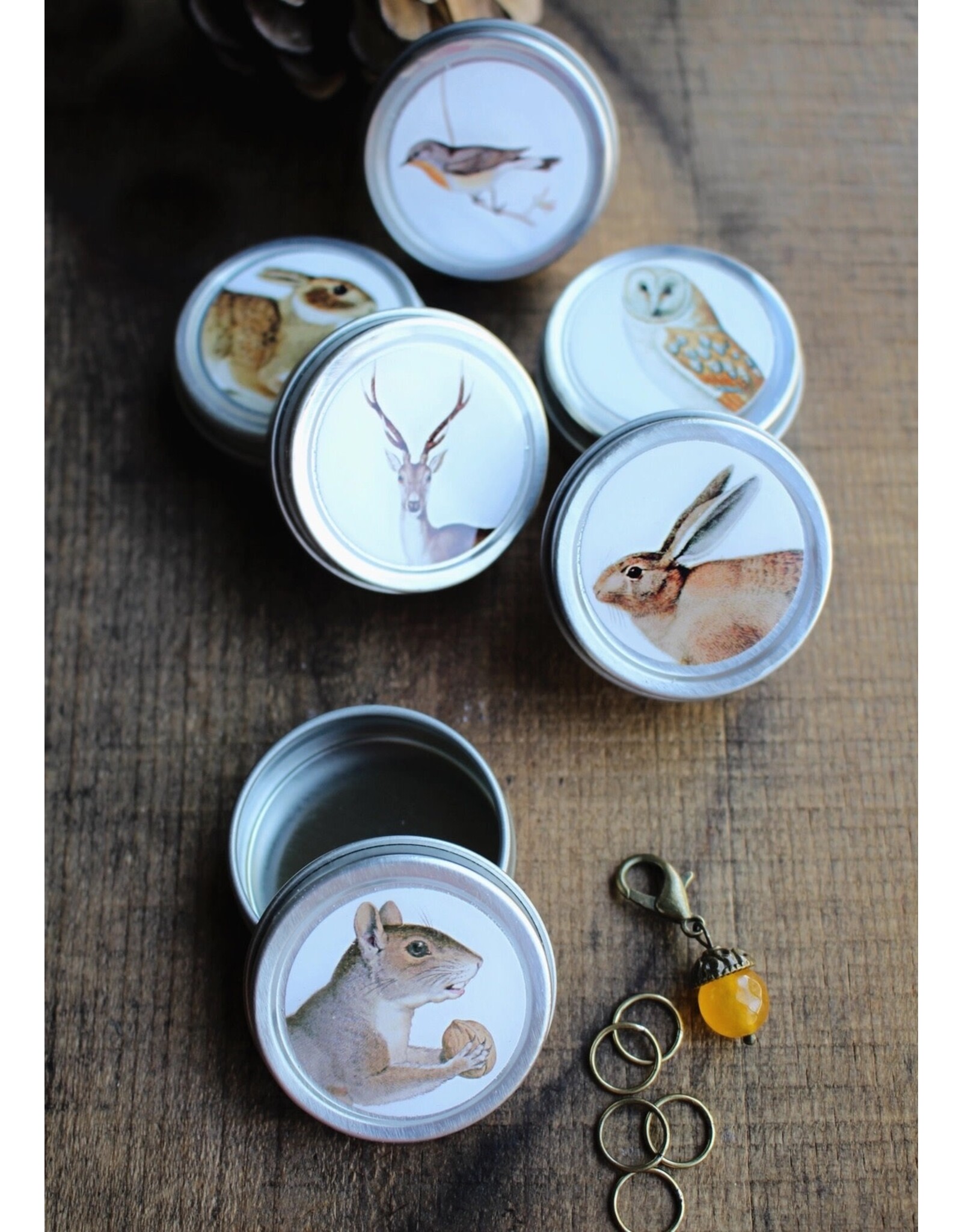 NNK Press Forest Friends Owl Mini Marker Tin - NNK Press