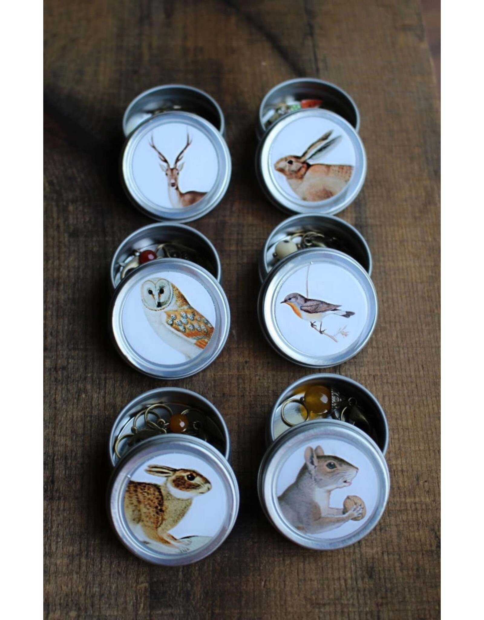 NNK Press Forest Friends Deer Mini Marker Tin - NNK Press