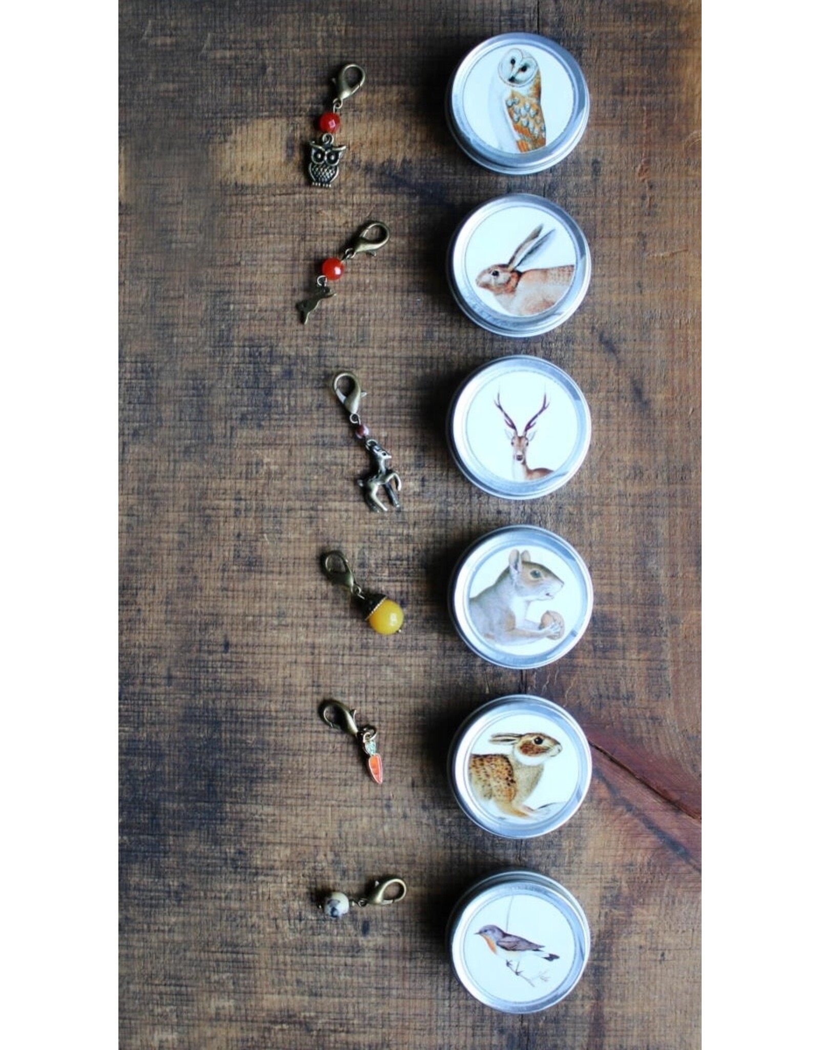 NNK Press Forest Friends Deer Mini Marker Tin - NNK Press