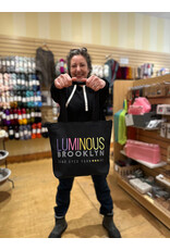 Luminous Brooklyn Luminous Brooklyn black zipper project bag