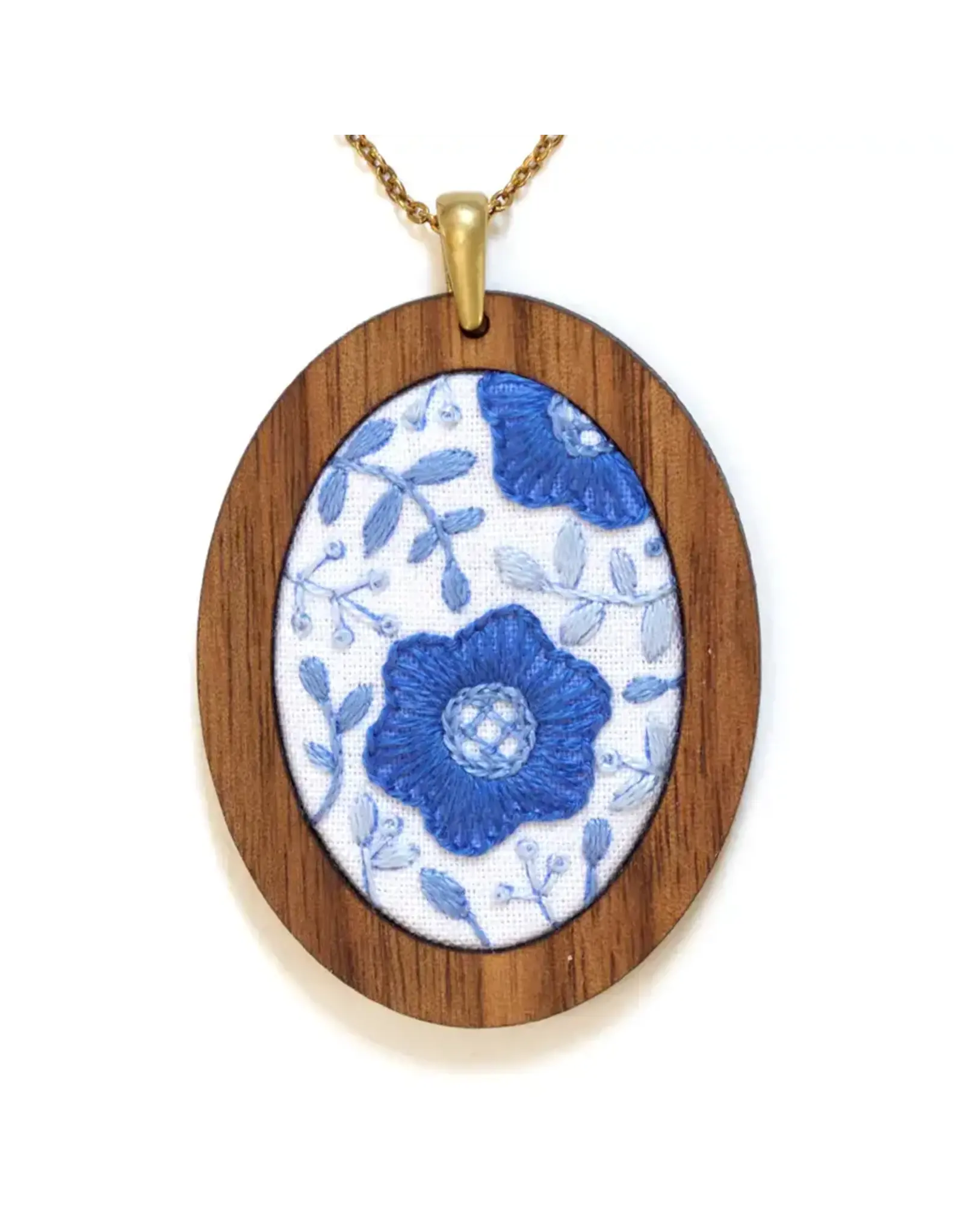 Kiriki Press Delft Daisy - Pendant Kit - Kiriki Press