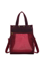 Della Q Della Q - Maker's Tall Mesh Tote - Red