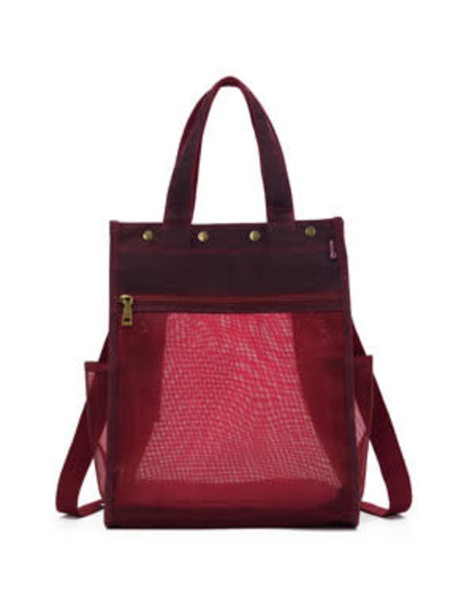 Della Q Della Q - Maker's Tall Mesh Tote - Red