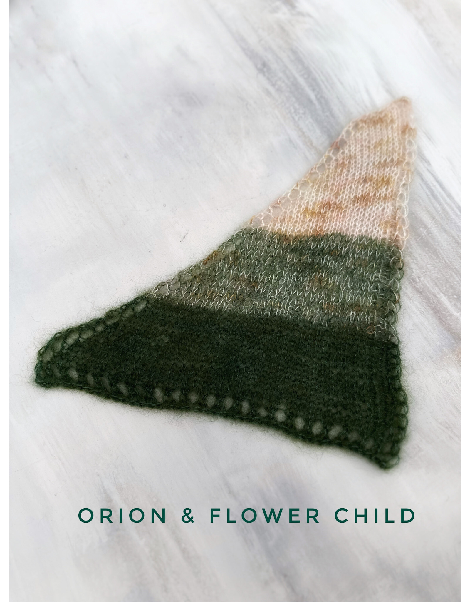 Orion & Flower Child Speedwell Shawl Kit #3