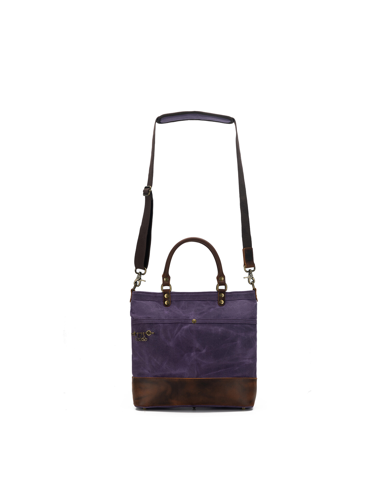 Della Q Della Q - Maker's Canvas Tote - Cocoa