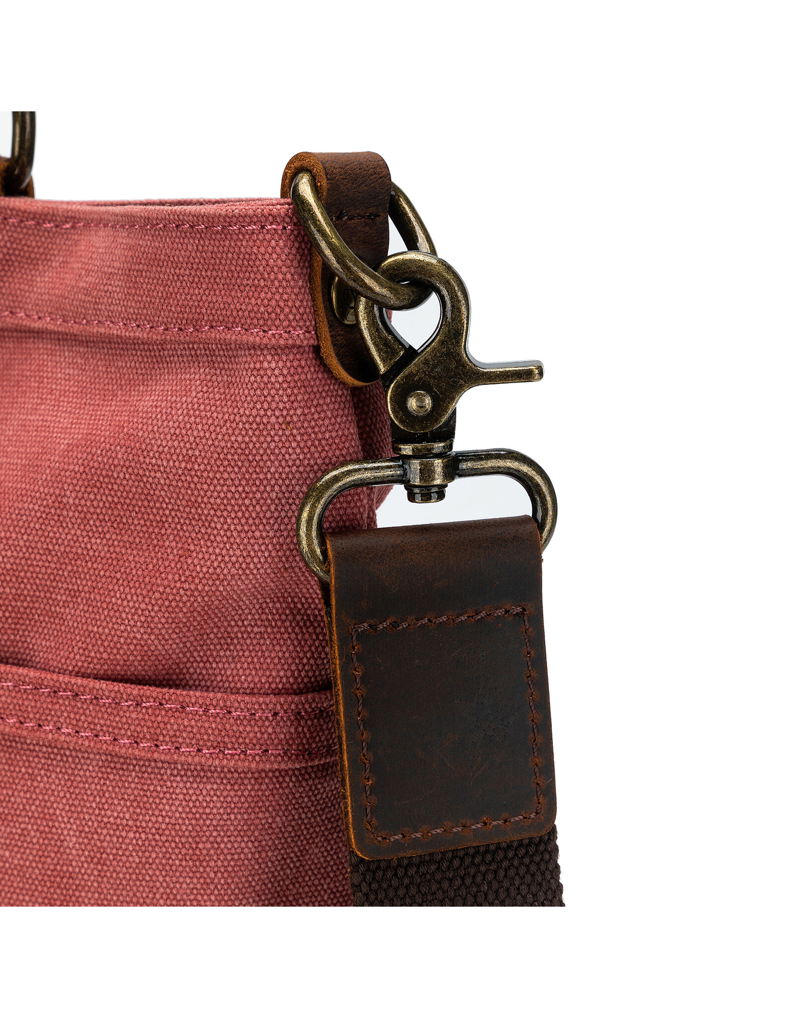 Della Q Della Q - Maker's Canvas Tote - Cocoa