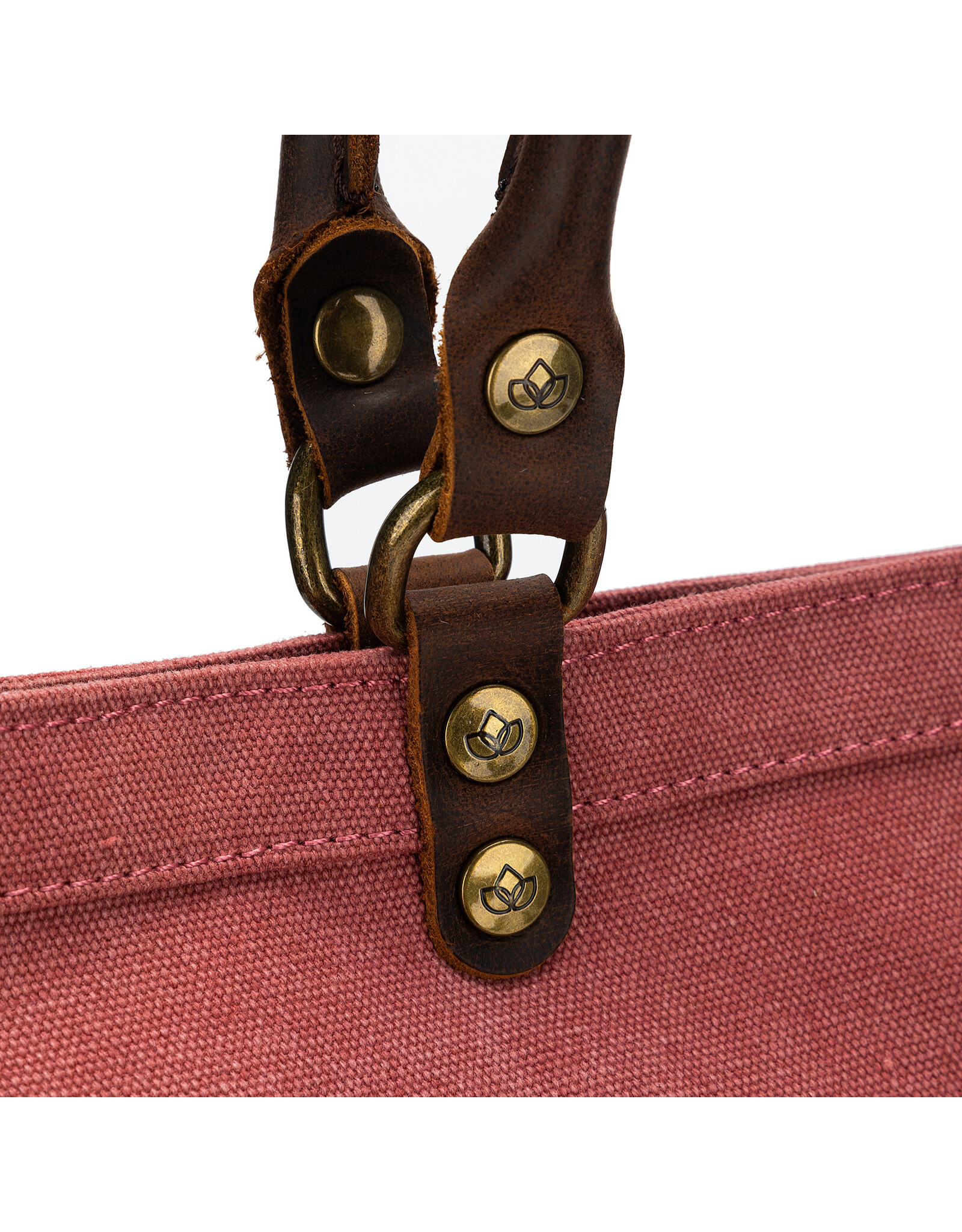 Della Q Della Q - Maker's Canvas Tote - Cocoa
