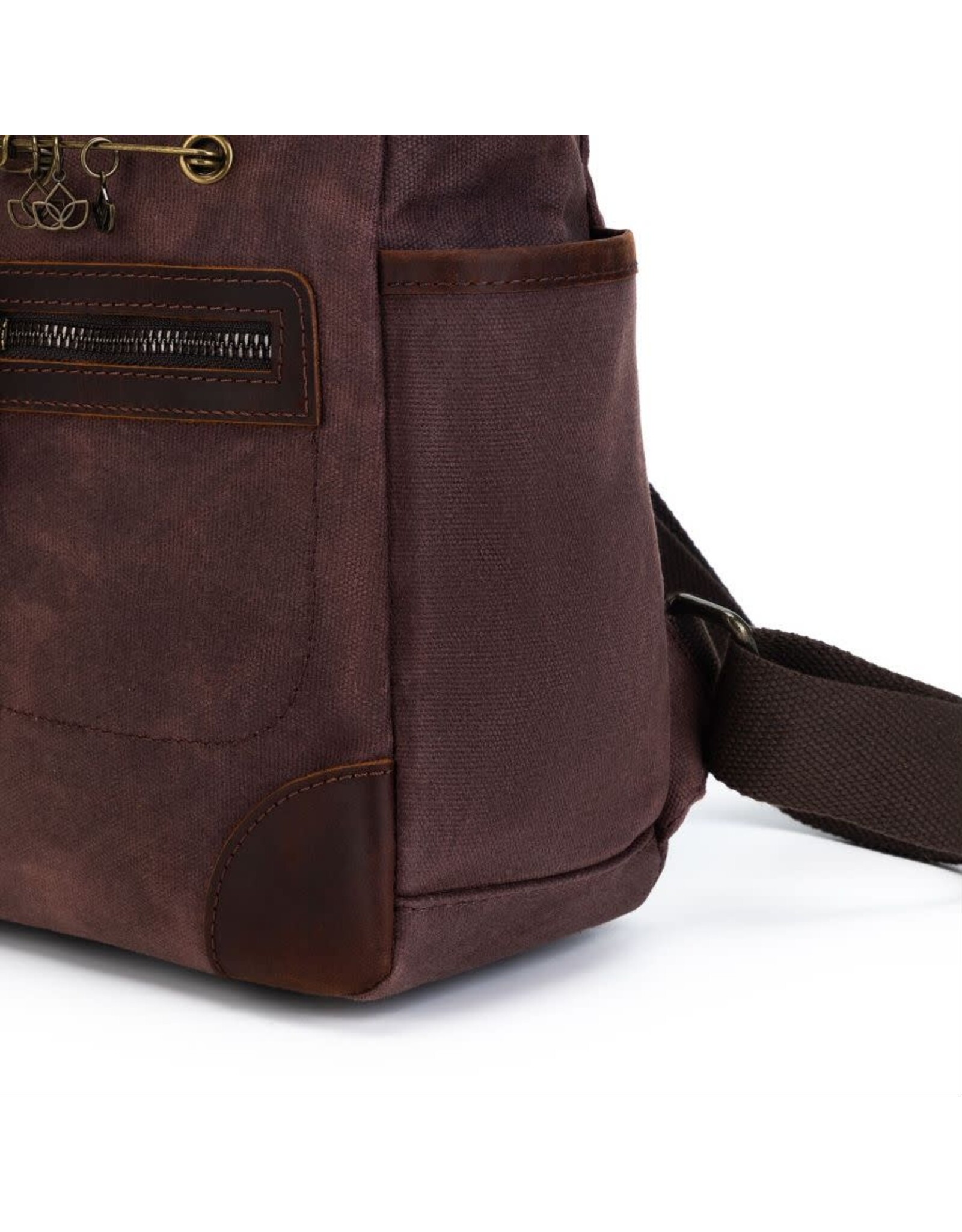 Della Q Della Q - Maker's Midi Backpack - Cocoa