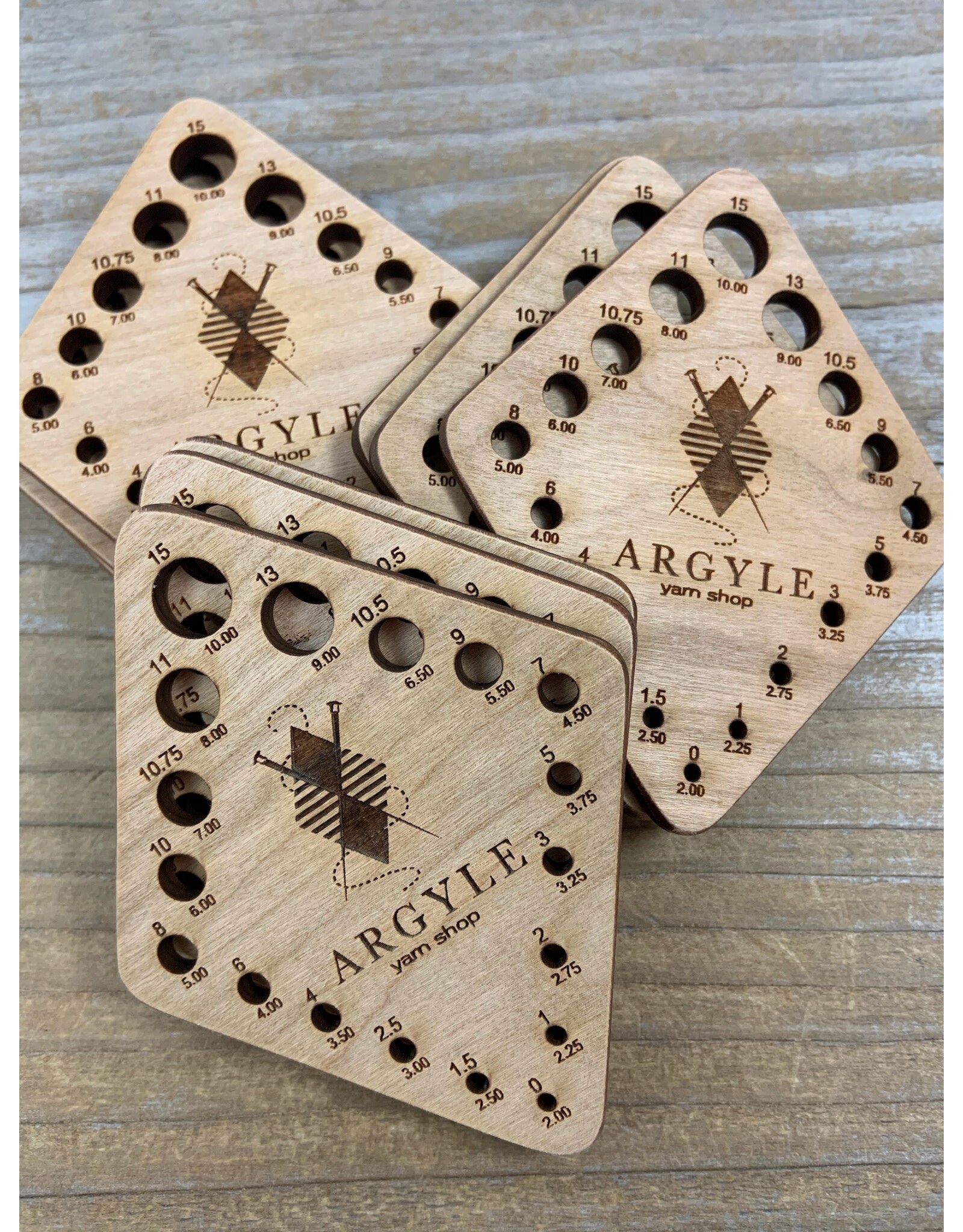 Argyle Diamond Needle Gauge by Katrinkles