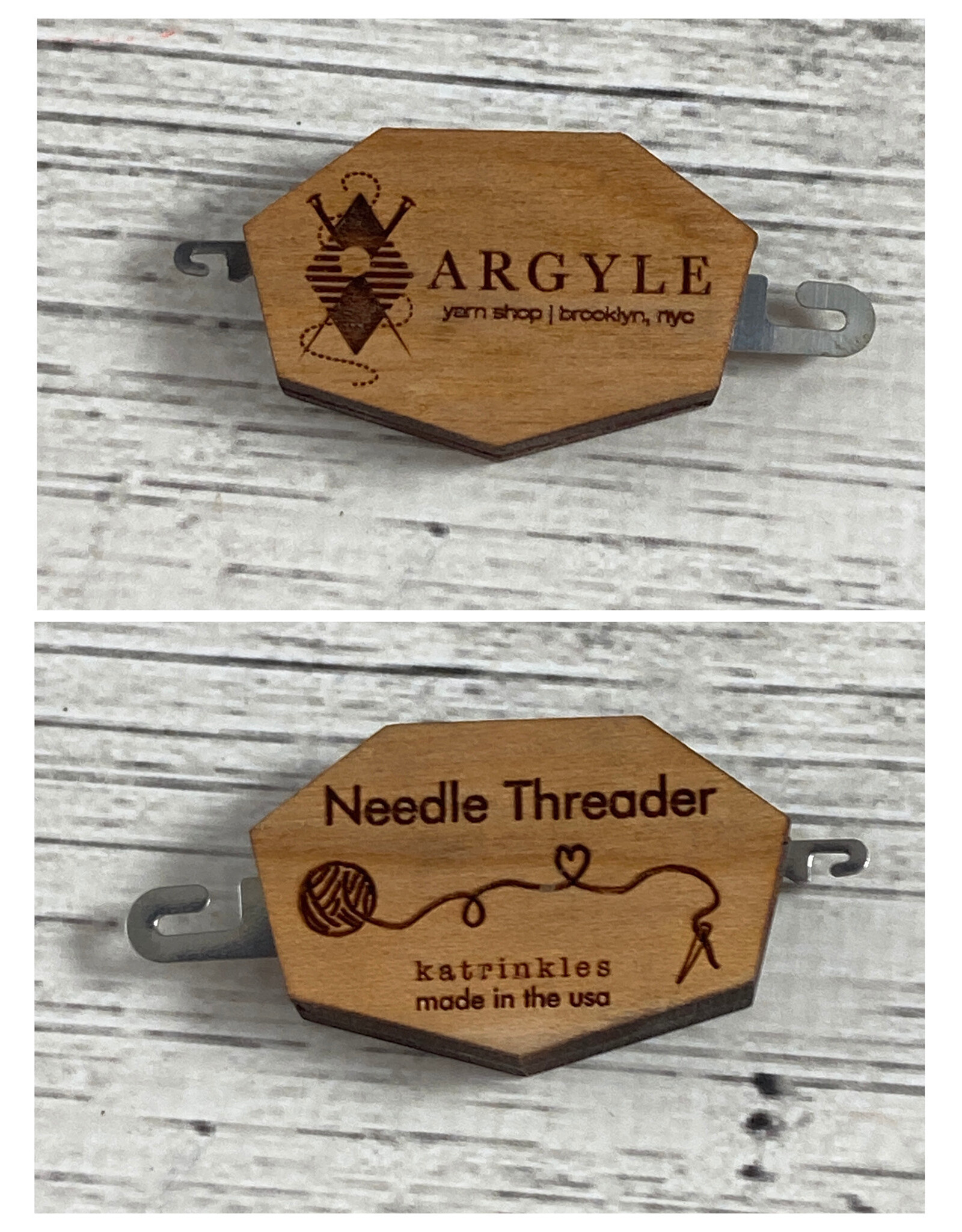 Argyle Needle Threader by Katrinkles