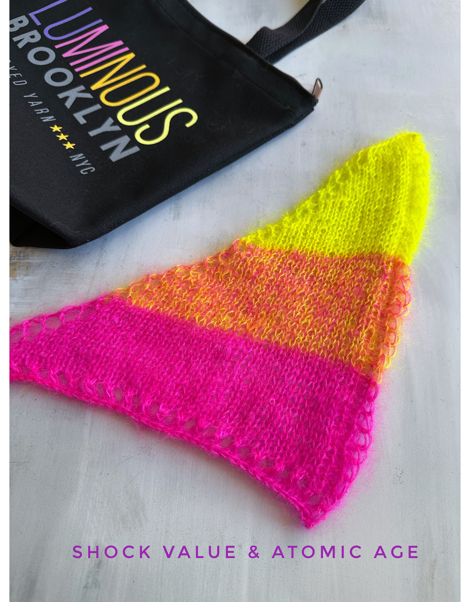 Shock Value & Atomic Age Speedwell Shawl Kit #5
