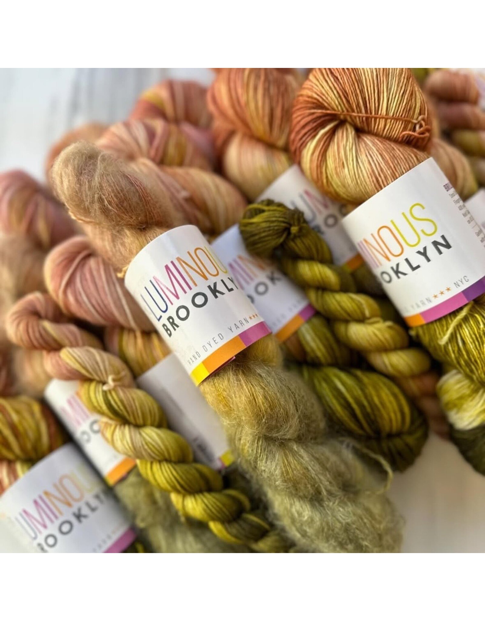 Luminous Brooklyn Secret Garden - Shining Silk Mohair - Luminous Brooklyn