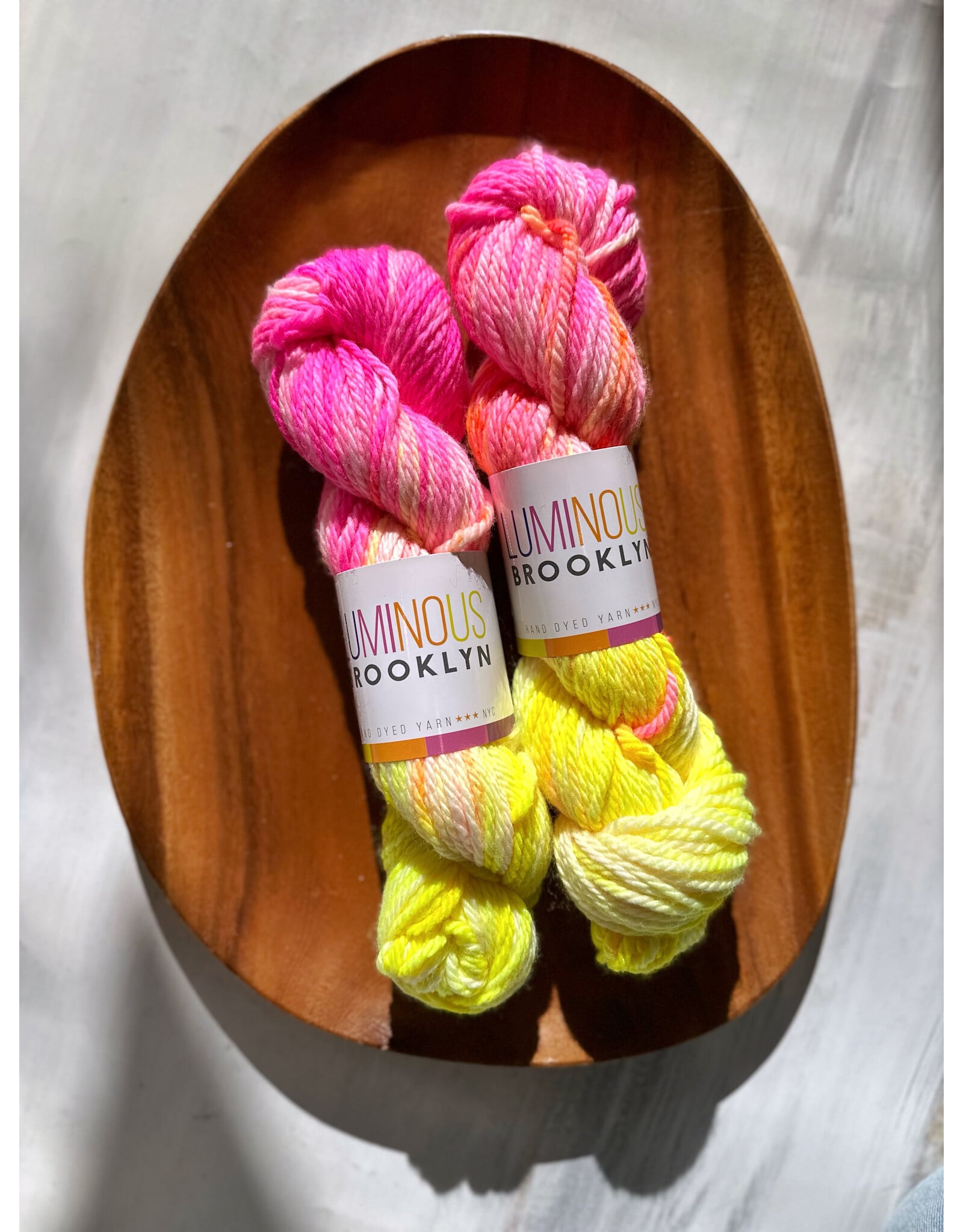 Luminous Brooklyn Pink Lemonade - Lustrous Chunky - Luminous Brooklyn