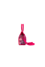 Della Q Limited Edition Maker's Mesh Tote Vivid Rose