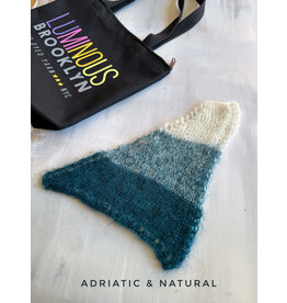 Adriatic & Natural Speedwell Shawl Kit