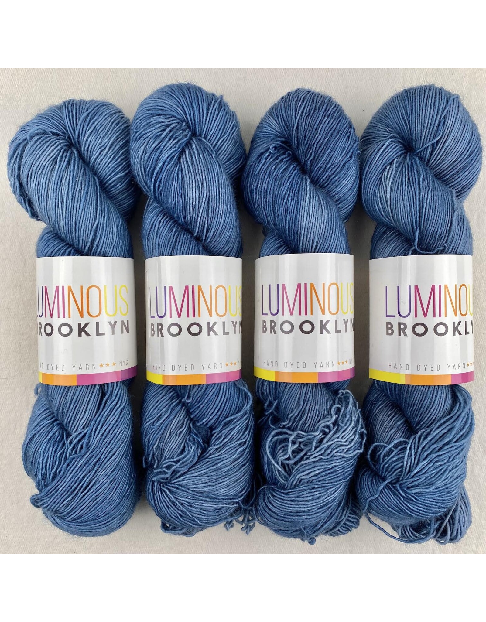 Luminous Brooklyn Cambridge Blue - Brilliant Fine Weight - Luminous Brooklyn