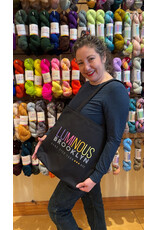 Argyle Luminous Brooklyn black tote bag
