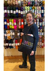 Argyle Luminous Brooklyn black tote bag