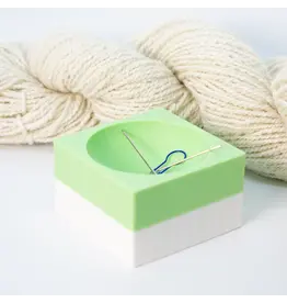 Blue Bird Makery Magnetic Cube Notions Dish - Pistachio - Blue Bird Makery