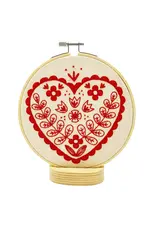 Hook, Line and Tinker Nordic Heart Complete Embroidery Kit - Hook, Line and Tinker